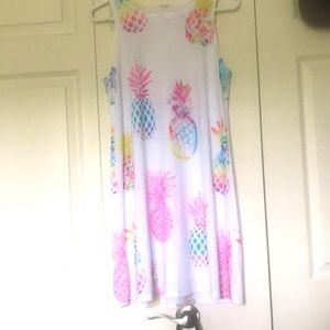 Sleeveless airy dress